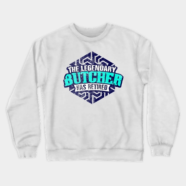 Butcher Retired Crewneck Sweatshirt by Teeladen